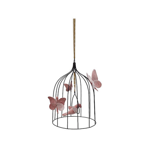 Bohemian Birdcage Bell [Dusty Pink]