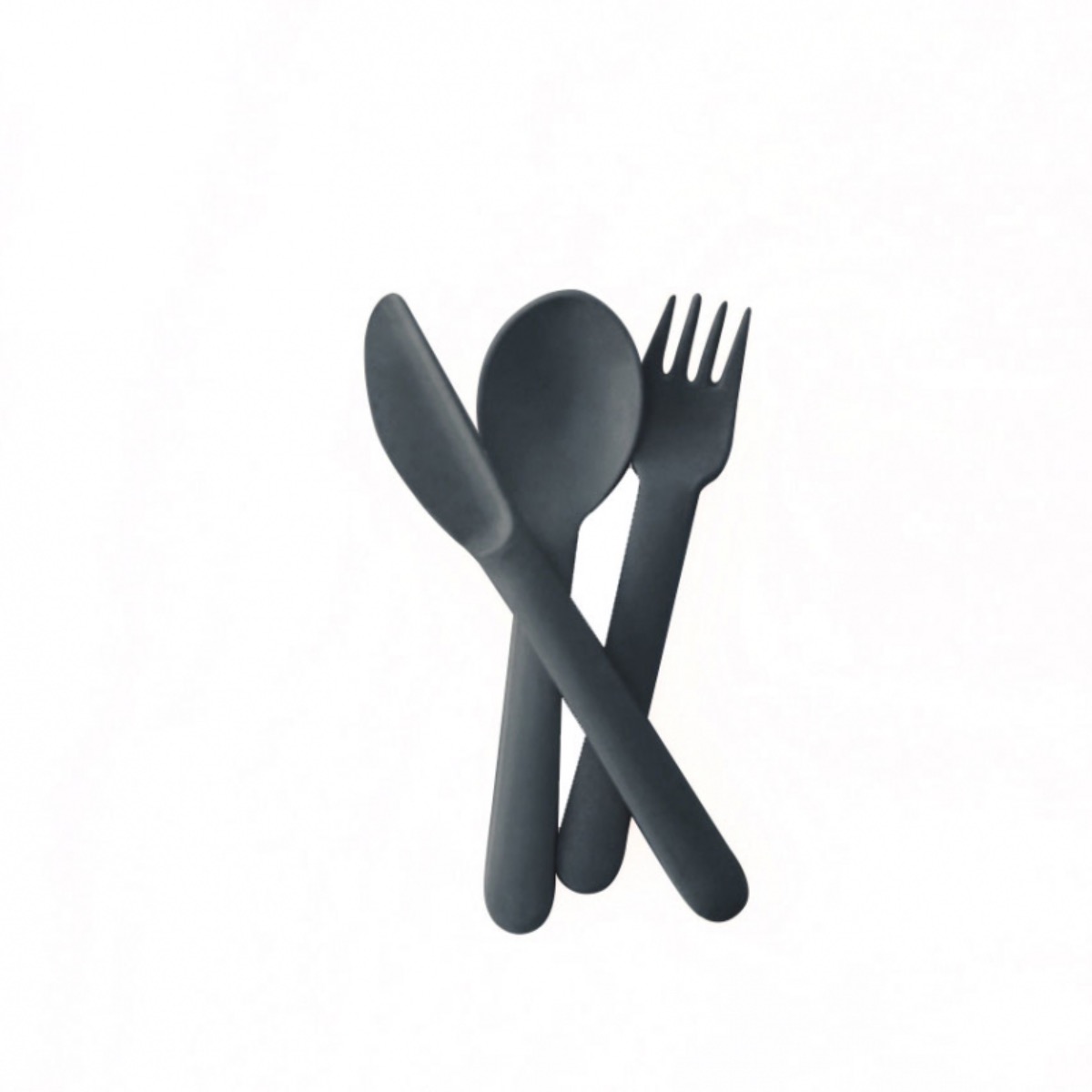 Bambino Trio Cutlery Set (fork, spoon, knife) - Storm