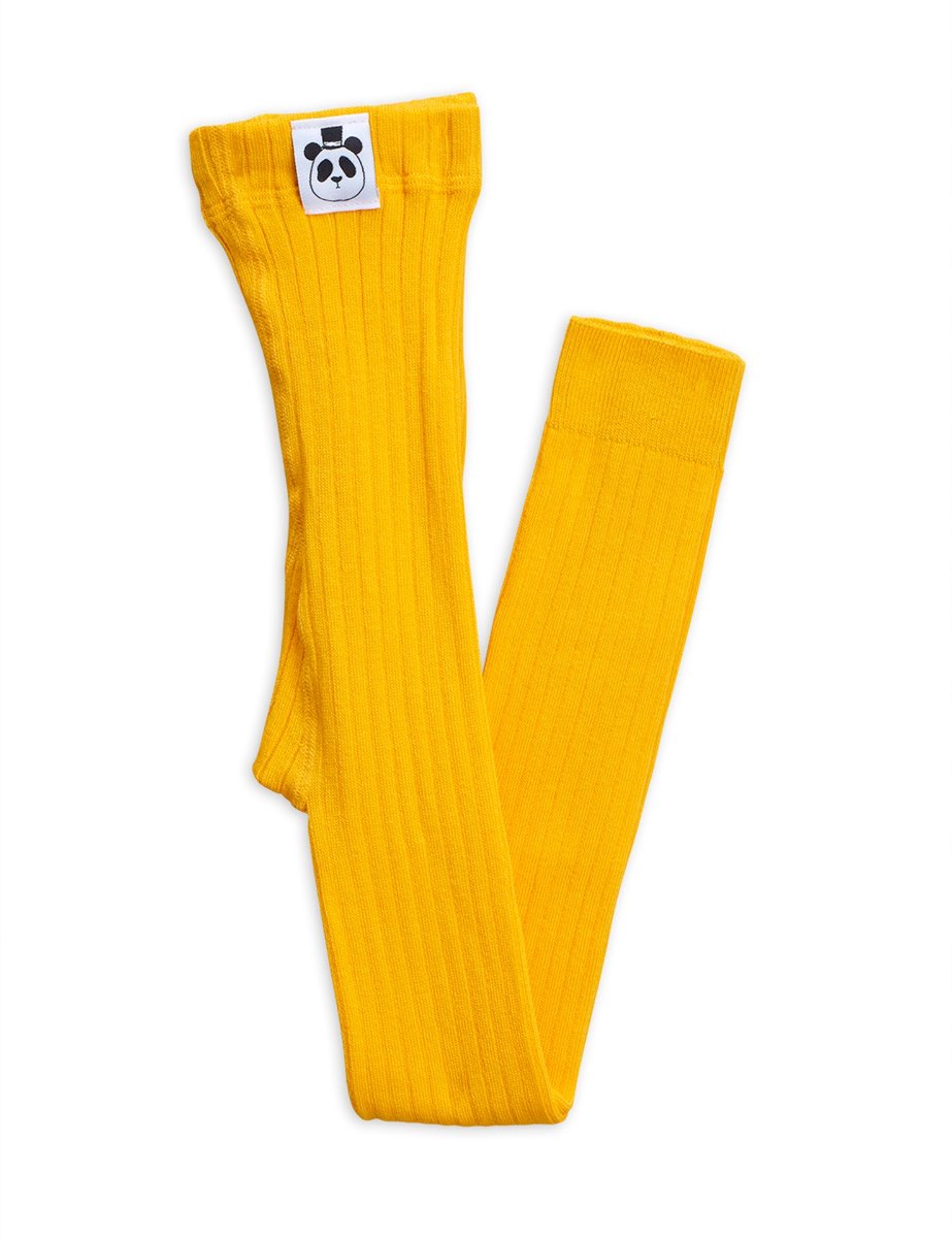 Ribbed leggings(Yellow)