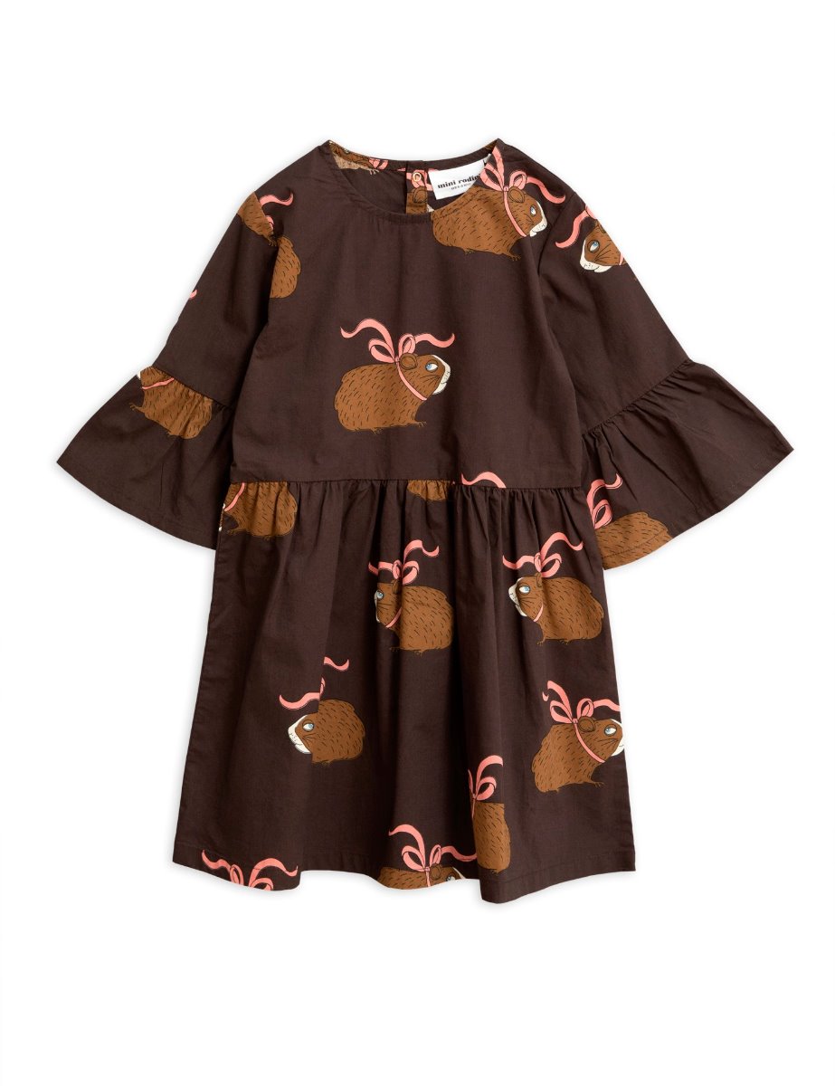 Posh guinea pig dress / Brown