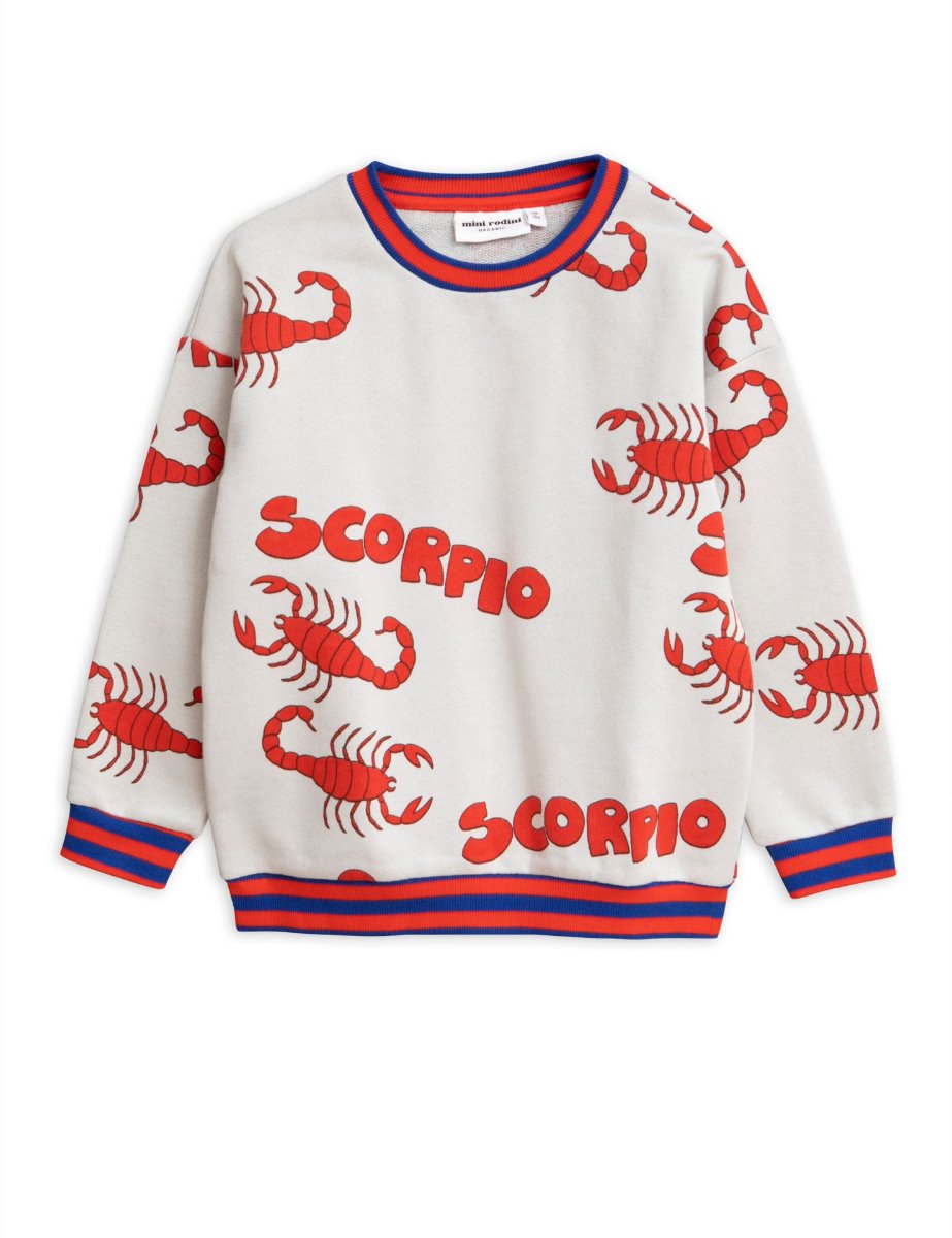 Scorpio aop sweatshirt/ Grey