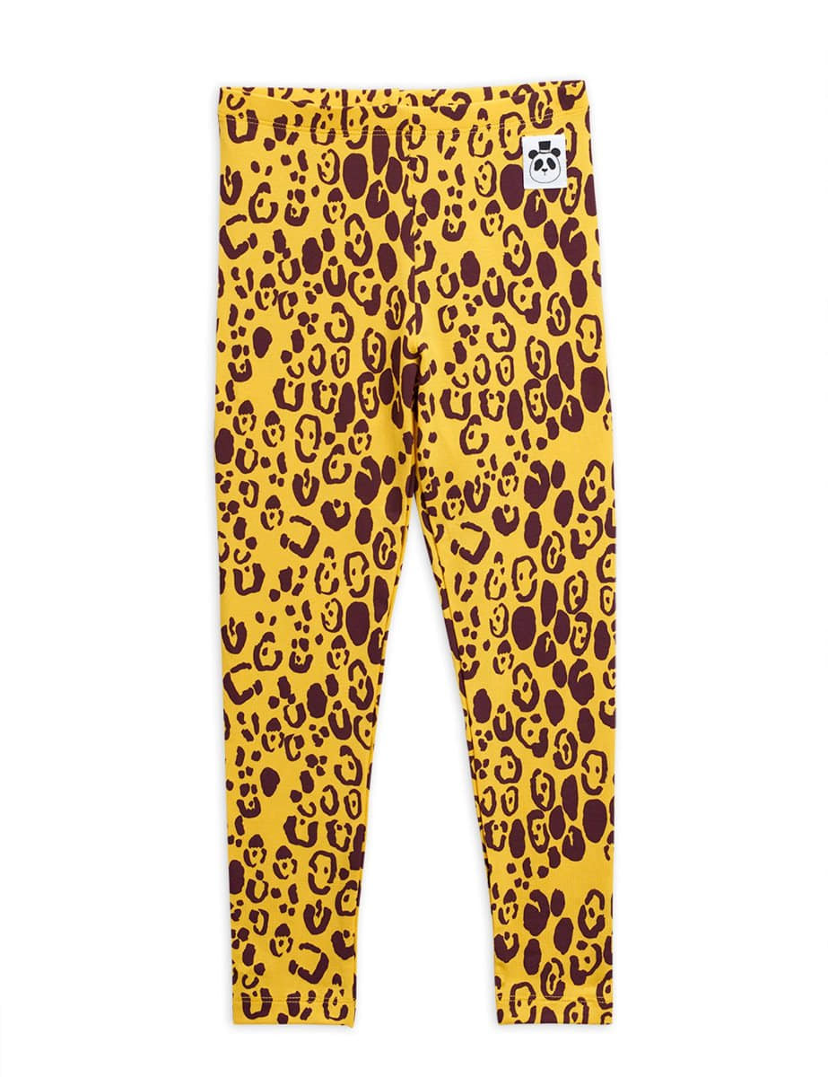Leopard leggings Yellow