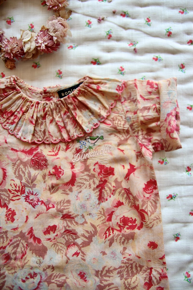 Baby blouse with embroidery
