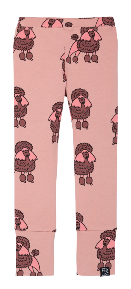 leggings(pink poddle)