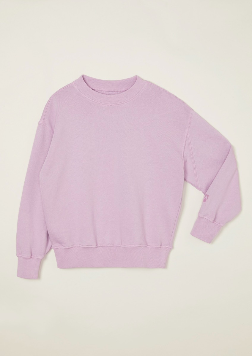 Oversized Sweatshirt-LavenderMist