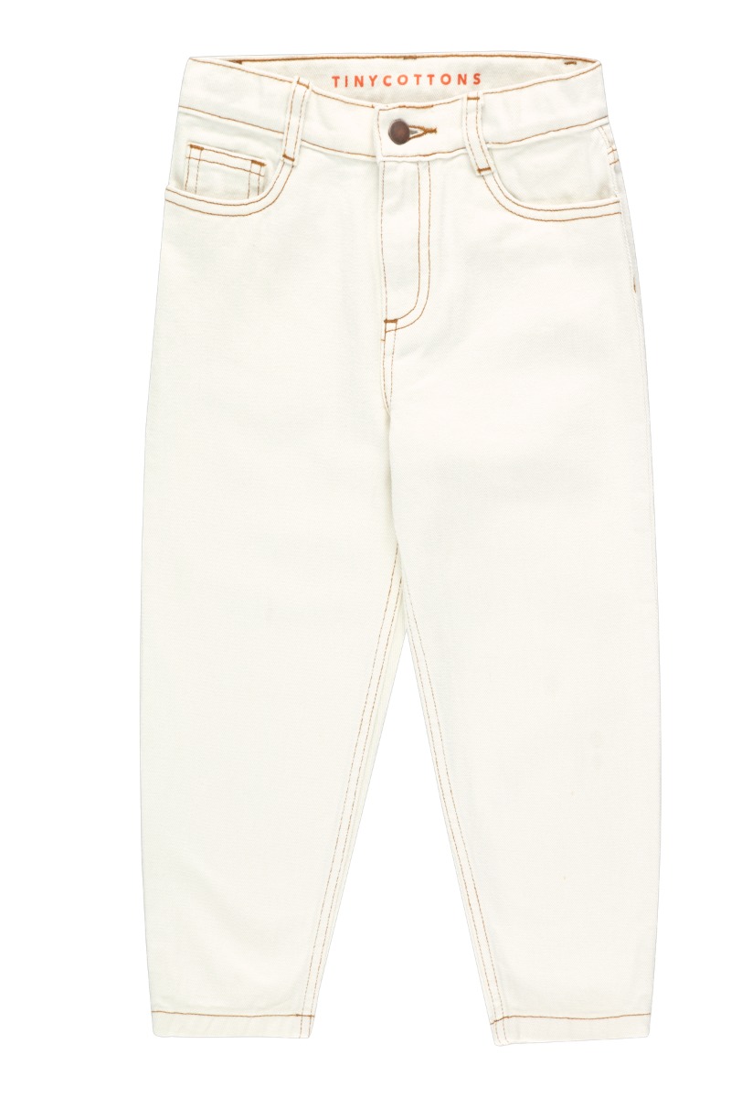 TINY BAGGY JEANS(off-white)