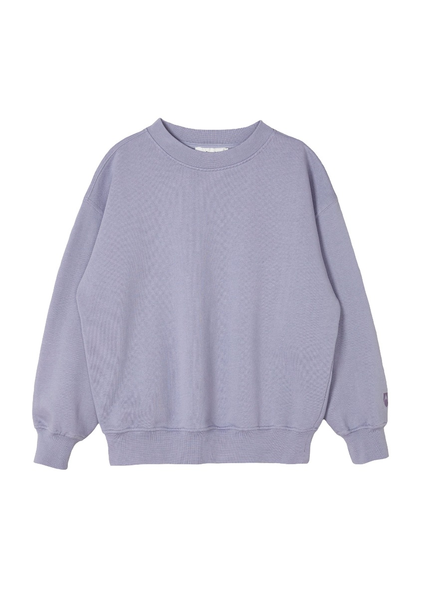 Oversized Sweatshirt(Silver Mist Fleece Jersey)