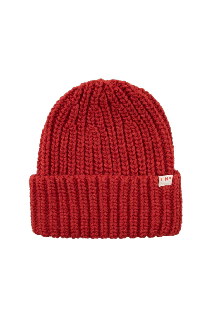 SOLID BEANIE(deep red)