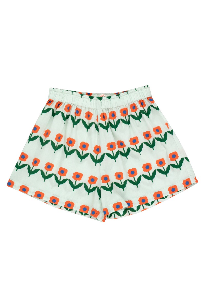FLOWERBEDS LONG SHORT/off-white