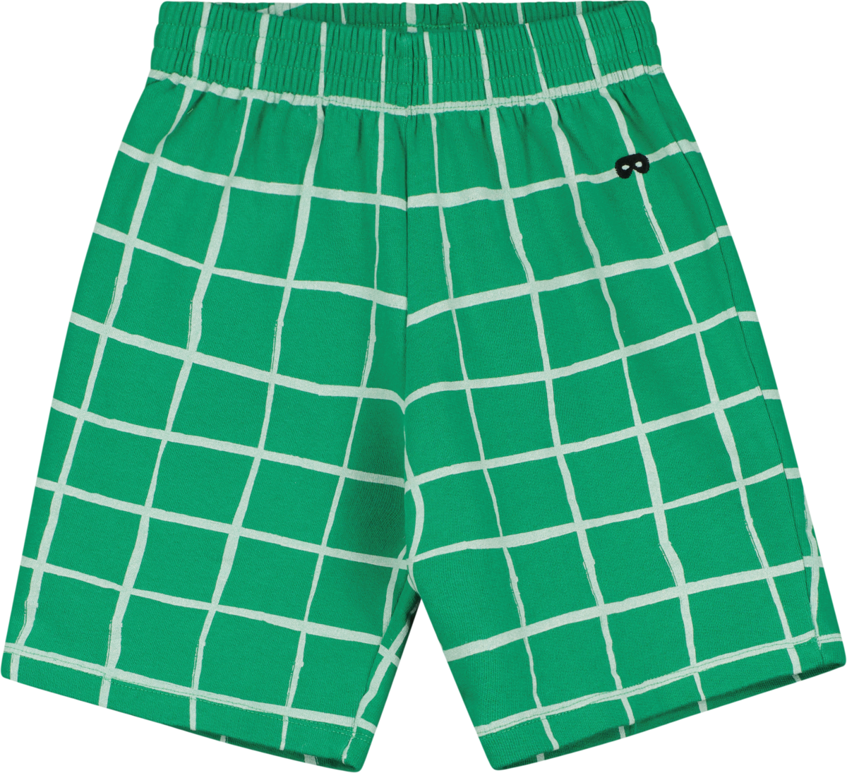 Kelly Green Grid Shorts