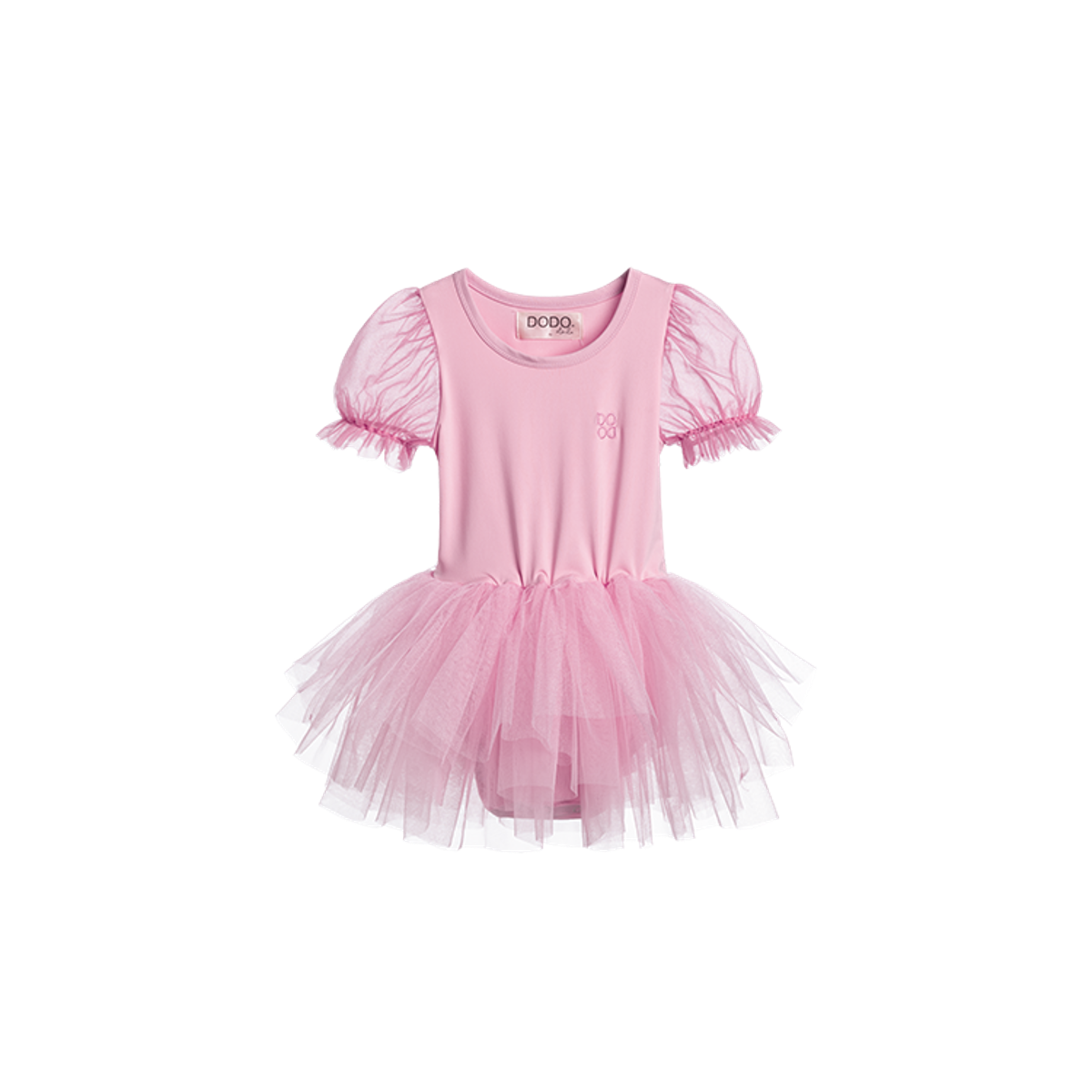 The Very Puff Sleeve Tutu Dress _ Cotton Candy Pink