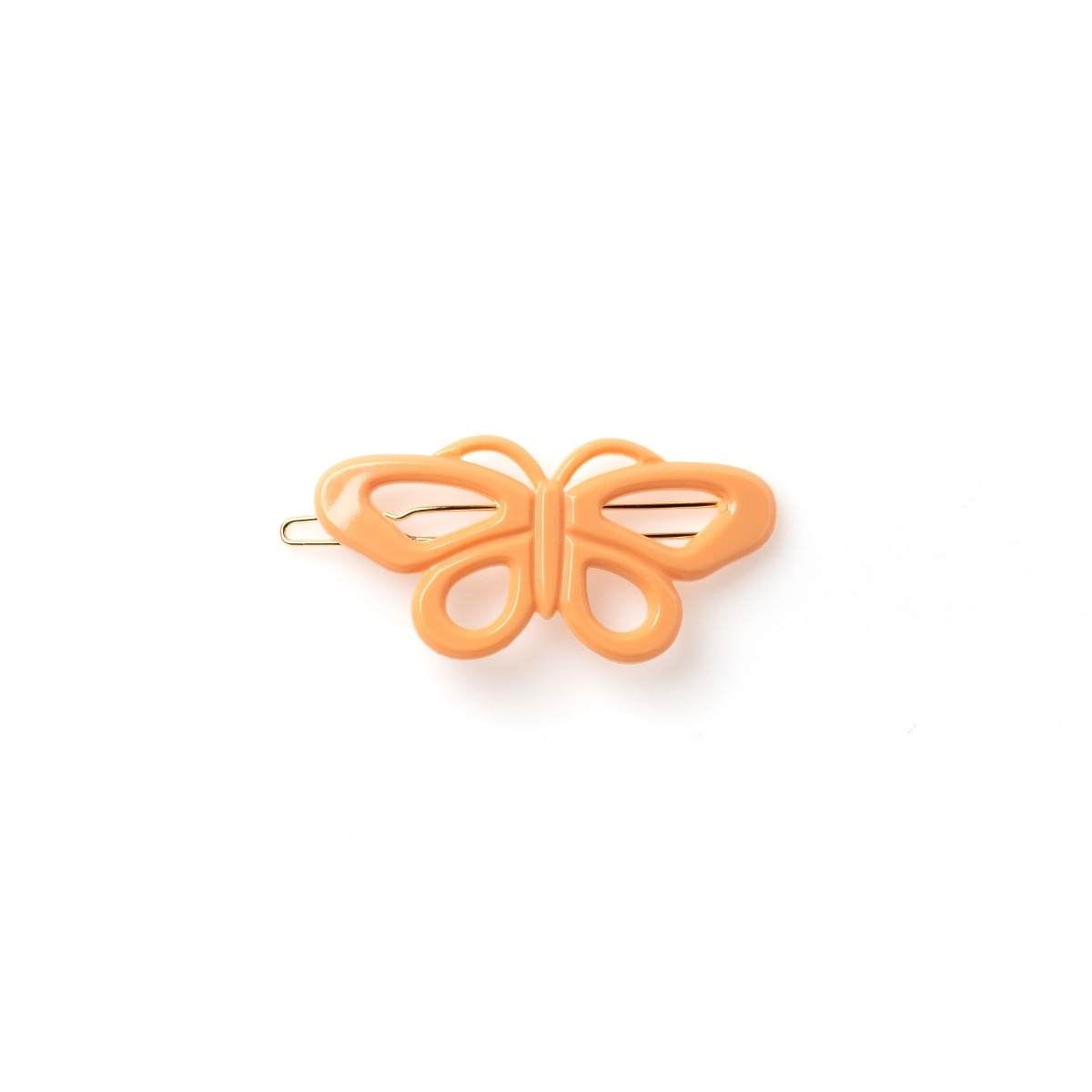 BUTTERFLY CLIP (CREAMSICLE)