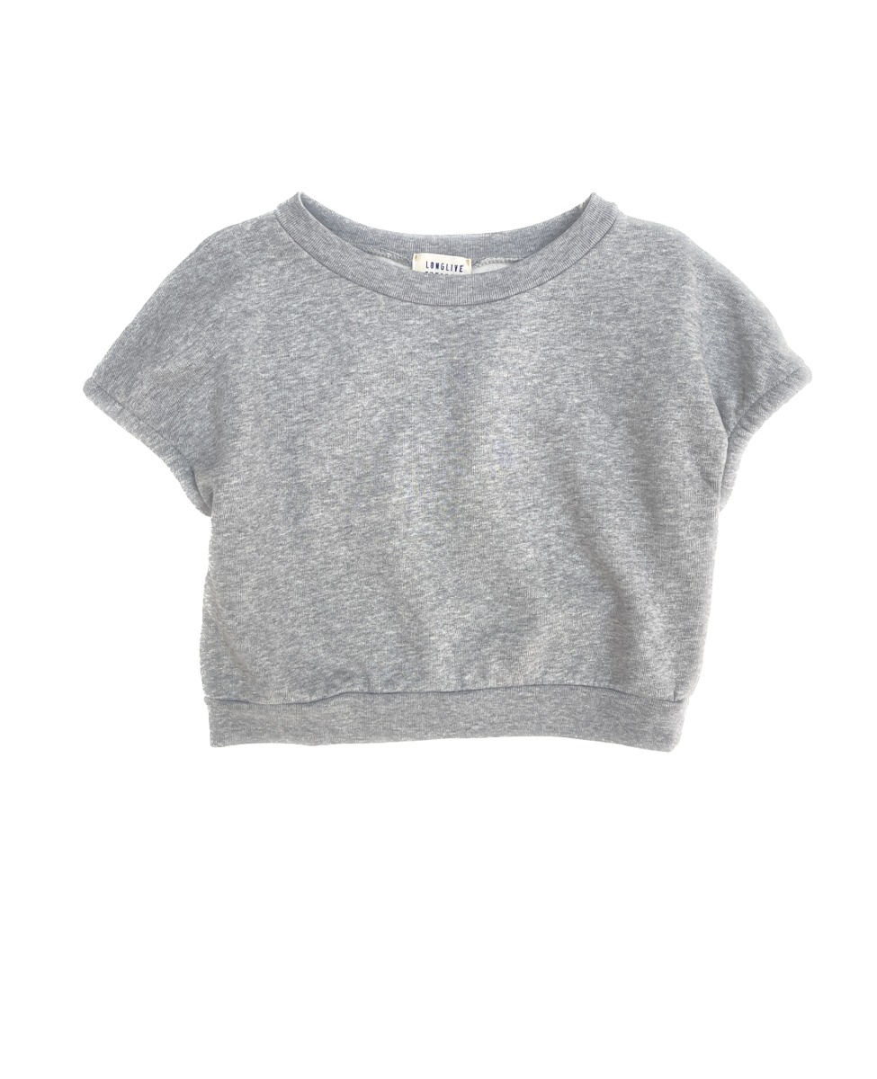 sleeveless sweater(grey melange)