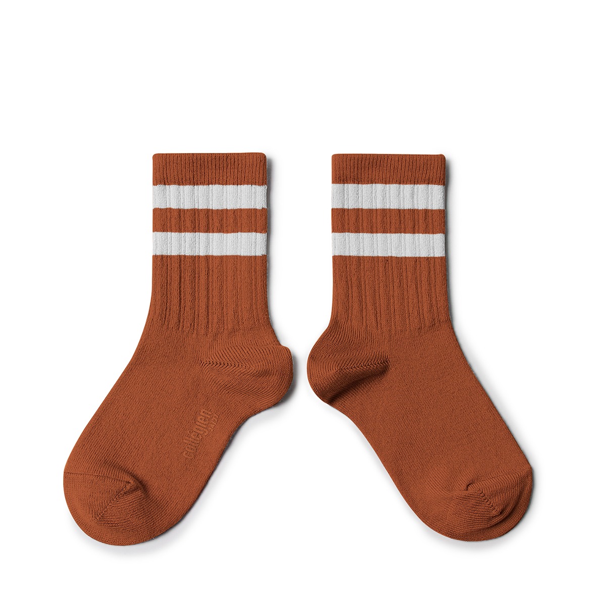 Nico - Ribbed Varsity Crew Socks #939